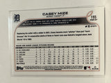 #195 Casey Mize Detroit Tigers 2022 Topps Opening Day Baseball Card