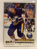 #19 Donald Audette Buffalo Sabres 1994-95 Fleer Ultra Hockey Card