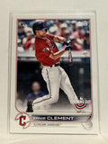 #166 Ernie Clemont Rookie Cleveland Guardians 2022 Topps Opening Day Baseball Card