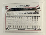#166 Ernie Clemont Rookie Cleveland Guardians 2022 Topps Opening Day Baseball Card