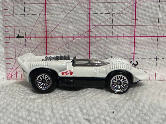 White #66 Chaparra Hot Wheels Diecast Car