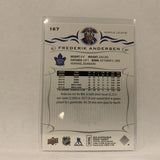 #167 Frederik Andersen Montreal Canadiens  Series 1 2018-19 Upper Deck Hockey Card A2M