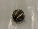 Foot Prints Lapel Hat Pin CZ