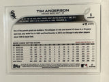 #6 Tim Anderson Chicago White Sox 2022 Topps Opening Day Baseball Card