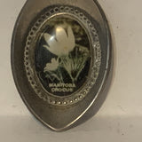 Winnipeg Manitoba Crocus Flower Maple Leaf collectable Souvenir Spoon PK