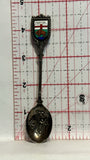 Manitoba Crocus Crest Emblem Souvenir Spoon