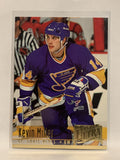 #186 Kevin Miller St Louis Blues 1994-95 Fleer Ultra Hockey Card