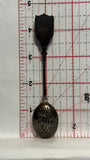 Manitoba Crocus Crest Emblem Souvenir Spoon