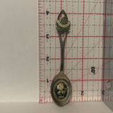 Winnipeg Manitoba Crocus Flower Maple Leaf collectable Souvenir Spoon PK