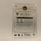 #143 Justin Schultz Pittsburgh Penguins  Series 1 2018-19 Upper Deck Hockey Card A2M