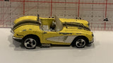 Yellow '58 Corvette  Hot Wheels Toy Diecast Car