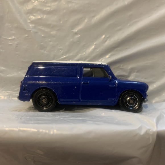 Blue Austin Mini Van 1965 Matchbox Loose Diecast Car 1/64 HQ