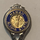 Hawaii Aloha State collectable Souvenir Spoon PK