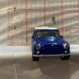 Blue Austin Mini Van 1965 Matchbox Loose Diecast Car 1/64 HQ