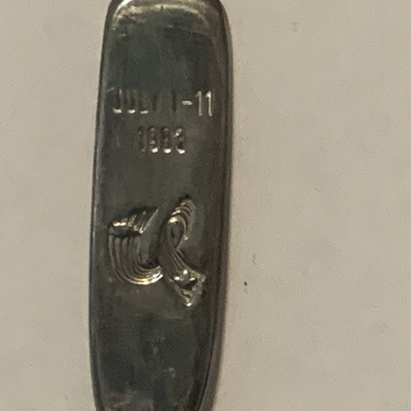 Wugie Universiade 1983 Games collectable Souvenir Spoon PK