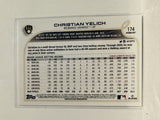 #174 Christian Yelich Milwaukee Brewers 2022 Topps Opening Day Baseball Card