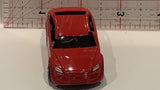 Red Crushed Roof Racer Motor Max Toy Diecast Car