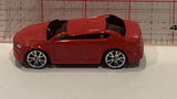 Red Crushed Roof Racer Motor Max Toy Diecast Car