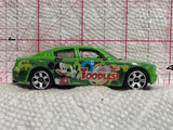 Green Toddles Mickey Mouse Dodge Charger 1/67 MB676 2004 Matchbox Diecast Car