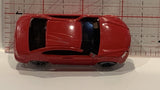 Red Crushed Roof Racer Motor Max Toy Diecast Car