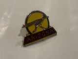 Arizona Road Runner Bird Lapel Hat Pin CZ