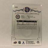 #193 Connor Hellebuyck Winnipeg Jets  Series 1 2018-19 Upper Deck Hockey Card A2M
