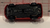 Red Crushed Roof Racer Motor Max Toy Diecast Car