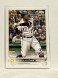 #57 Rodolfo Castro Rookie Pittsburgh Pirates 2022 Topps Opening Day Baseball Card