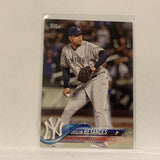#80 Dellin Betances New York Yankees  Series 1 2018 Topps Baseball Card A2M