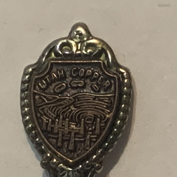 Utah Copper collectable Souvenir Spoon PK