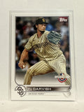 #18 Yu Darvish San Diego Padres 2022 Topps Opening Day Baseball Card