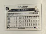 #18 Yu Darvish San Diego Padres 2022 Topps Opening Day Baseball Card