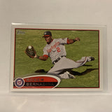 #333 Roger Bernadina Washington Nationals   2012 Topps Baseball Card A2M
