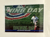 #OD-6 Team Card  Colorado Rockies 2022 Topps Opening Day Baseball Card