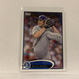 #339 Clayton Richard San Diego Padres   2012 Topps Baseball Card A2M