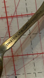 Florida Heron Bird The Sunshine State  oneida Silverplated Souvenir Spoon