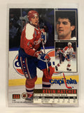 #233 Kevin Hatcher Washington Capitals 1994-95 Fleer Ultra Hockey Card