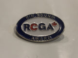 RCGA Pin Round Award Bowling Lapel Hat Pin DA