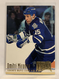 #218 Dmitri Mironov Toronto Maple Leafs 1994-95 Fleer Ultra Hockey Card