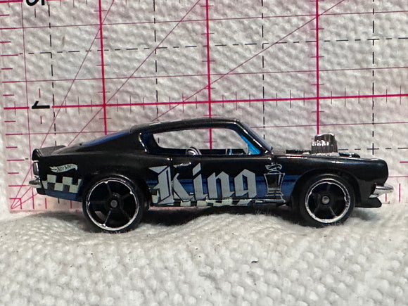 Black King Plymouth Barracuda 2017 Hot Wheels Diecast Car