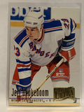 #136 Jeff Beukeboom New York Rangers 1994-95 Fleer Ultra Hockey Card