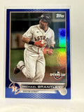 #49 Michael Brantley Blue Houston Astros 2022 Topps Opening Day Baseball Card