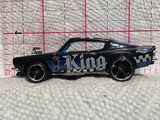 Black King Plymouth Barracuda 2017 Hot Wheels Diecast Car