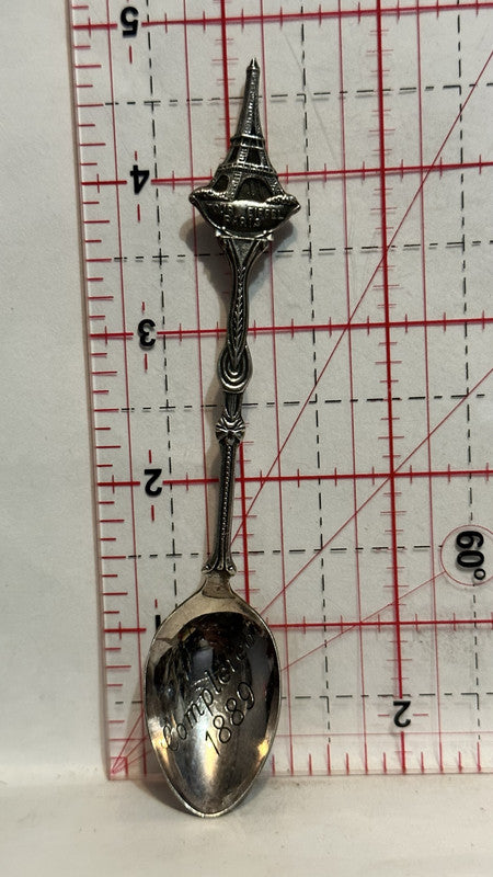 Eiffel Tower Completed 1889 Souvenir Spoon