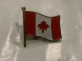 Canadian Flag Lapel Hat Pin DA