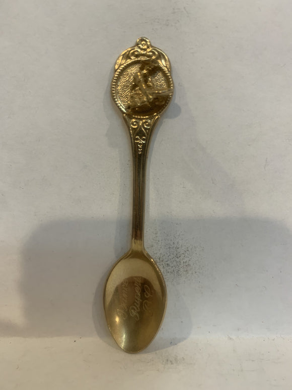 Prince Rupert BC Gold Panner Souvenir Spoon