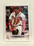 #100 Ronald Acuna Jr Atlanta Braves 2022 Topps Opening Day Baseball Card