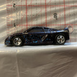 Black Racer Speckled Hot Wheels Loose Diecast Car 1/64 HQ