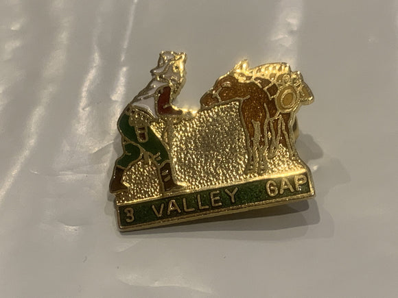 3 Vallley Gap BC Lapel Hat Pin DA