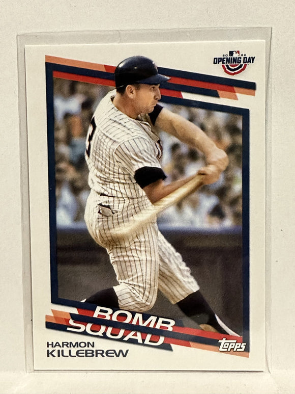 #BS-2 Harmon Killebrew Minnesota Twins 2022 Topps Opening Day Baseball Card